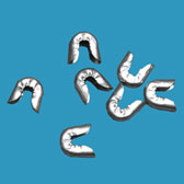 Végzáró-patkó 5 mm széles - STEEL